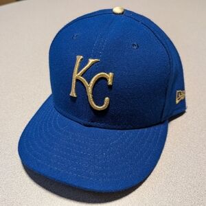 Kansas City Royals MLB New Era 59FIFTY 5950 Fitted Hat Cap Men's 7 3/4